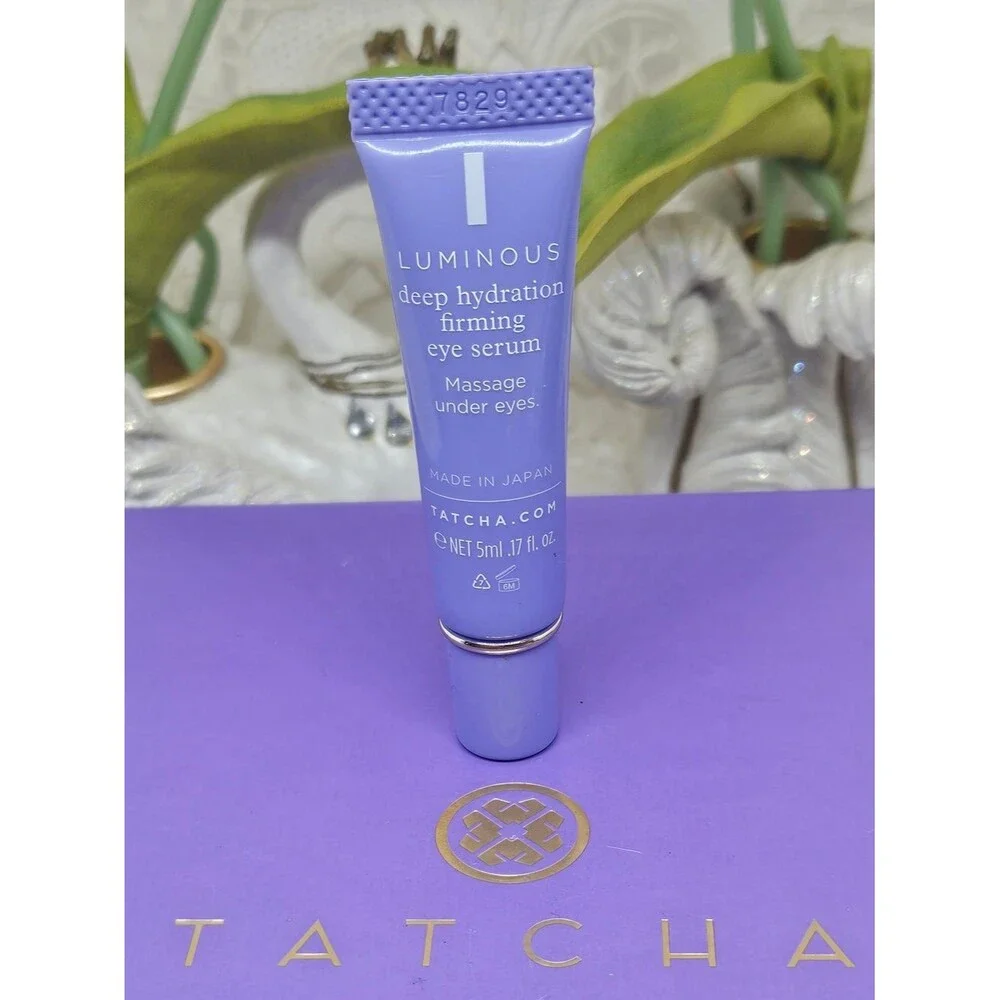Tatcha Luminous Night Concentrate & Eye Serum Travel Set New